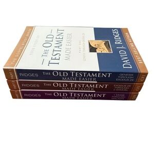 David J Ridges Old Testament Made Easier Books 1-3 Set